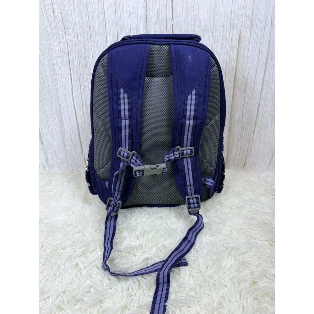 Pottery Barn Kids Mackenzie Navy Dinosaur Bones Glow in the Dark Travel Backpack